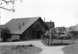 Verbindung Brueelgasse Dorfstrasse bauernhof Morf